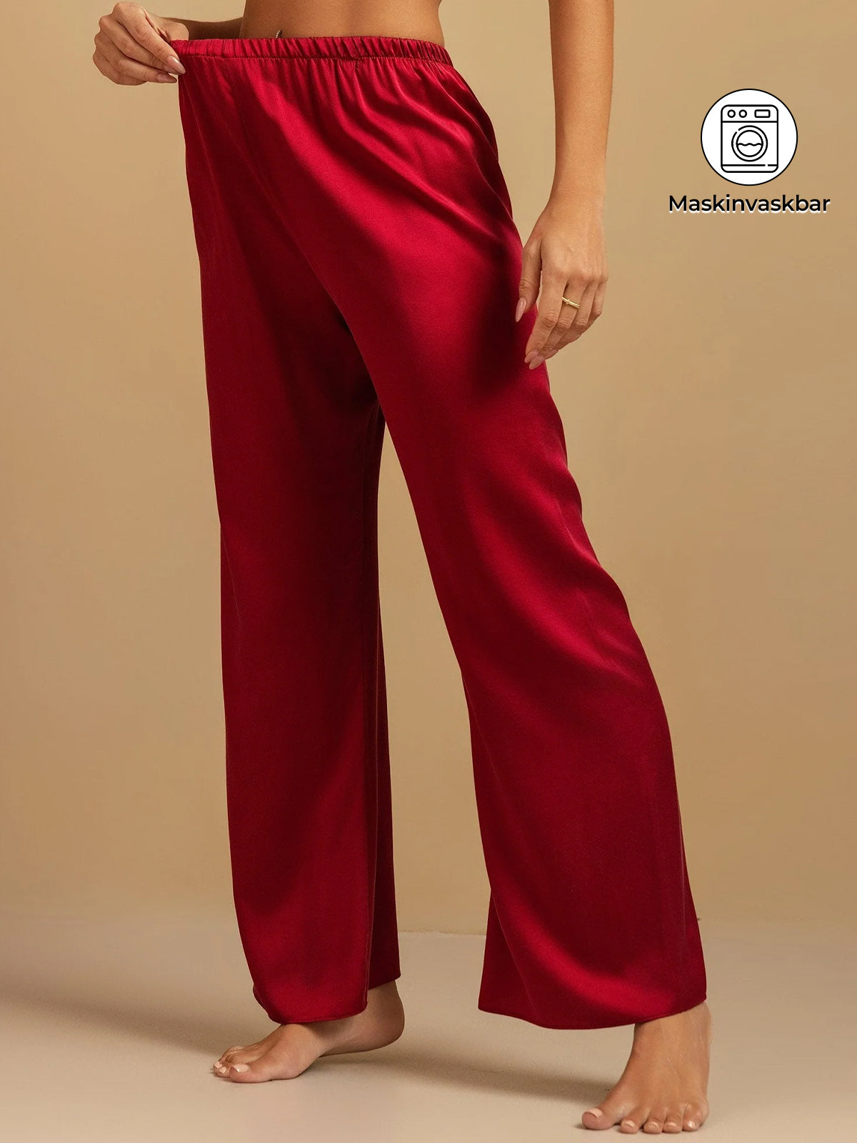 [Vin] SilkSilky-DK 19Momme Silke Womens Sleep Bottoms 001