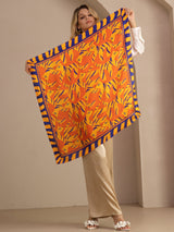 [Orange Hund] SilkSilky-DK Scarf 004