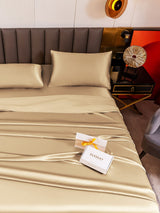 [Beige] SilkSilky-DK 19Momme Sengesæt 003