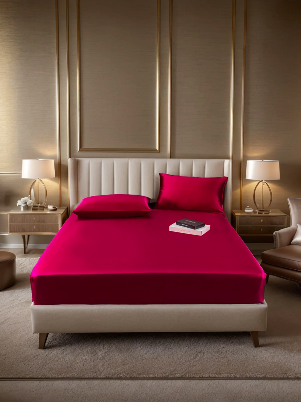 [Vin] SilkSilky-DK 19Momme Bedding Set 002