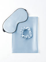 [Lyseblå] SilkSilky-DK 19Momme Pure Silk Pillowcase Set 001