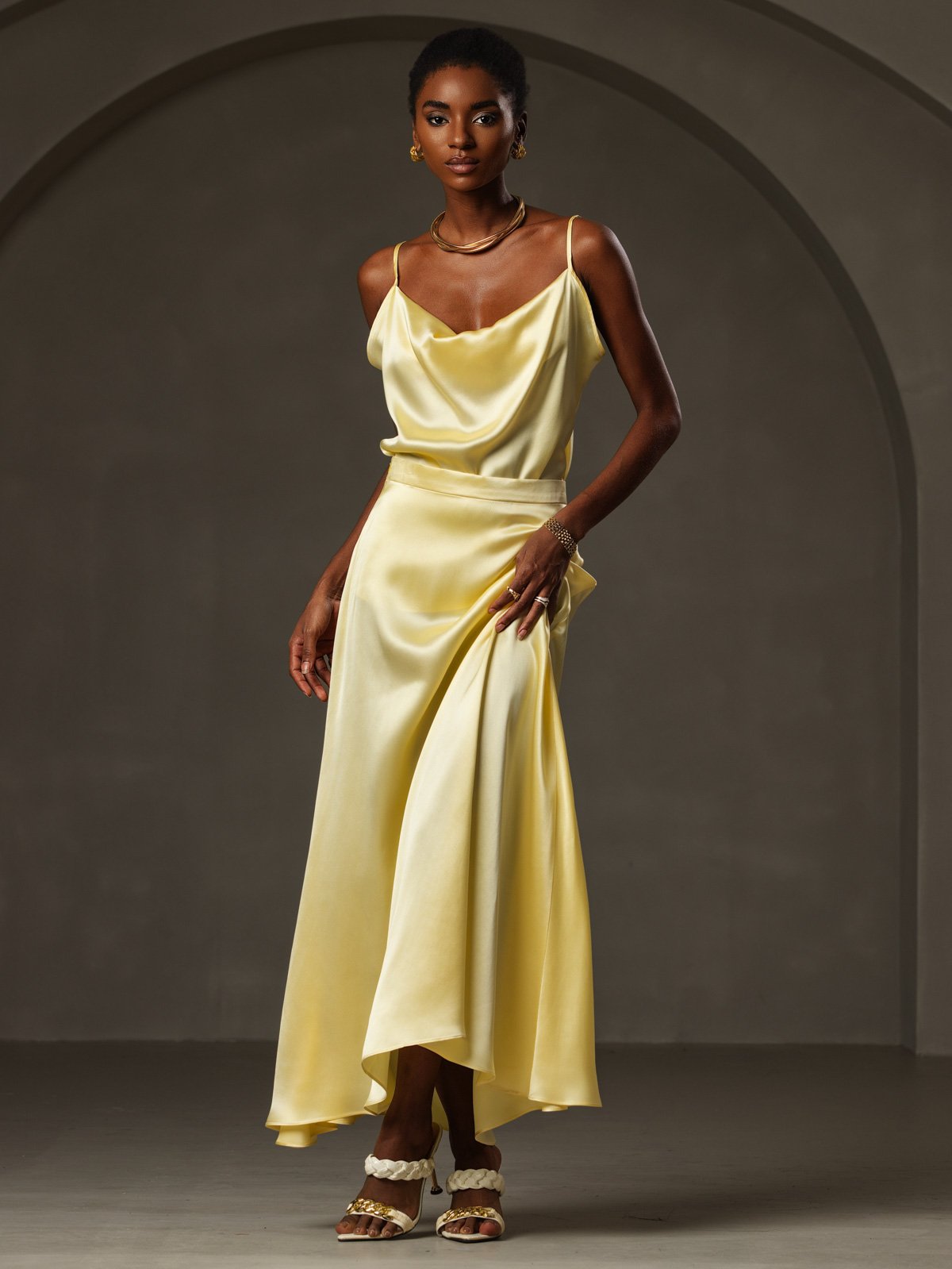 [Gul] SilkSilky-DK 19Momme Silke Camisoles 005