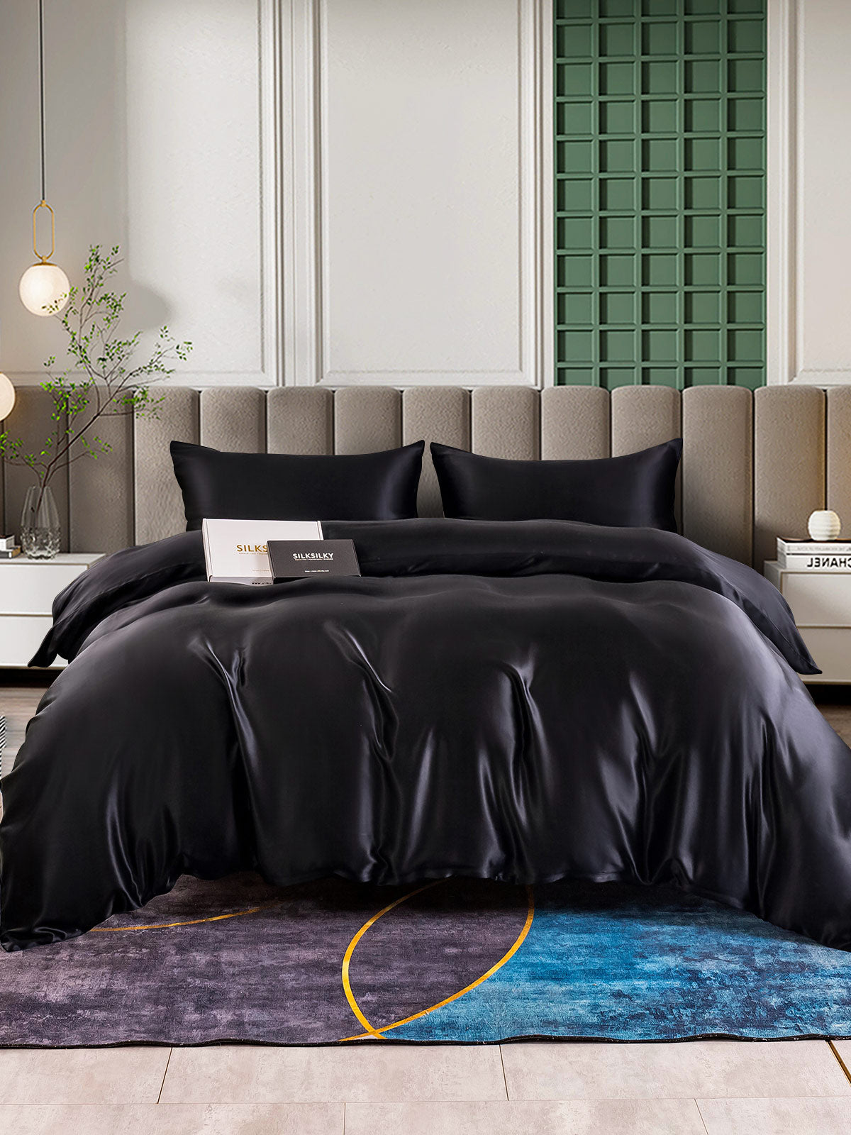 [Sort] SilkSilky-DK 25Momme Bedding Set 001