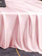 [Lyserød] SilkSilky-DK 25Momme Bedding Set 005