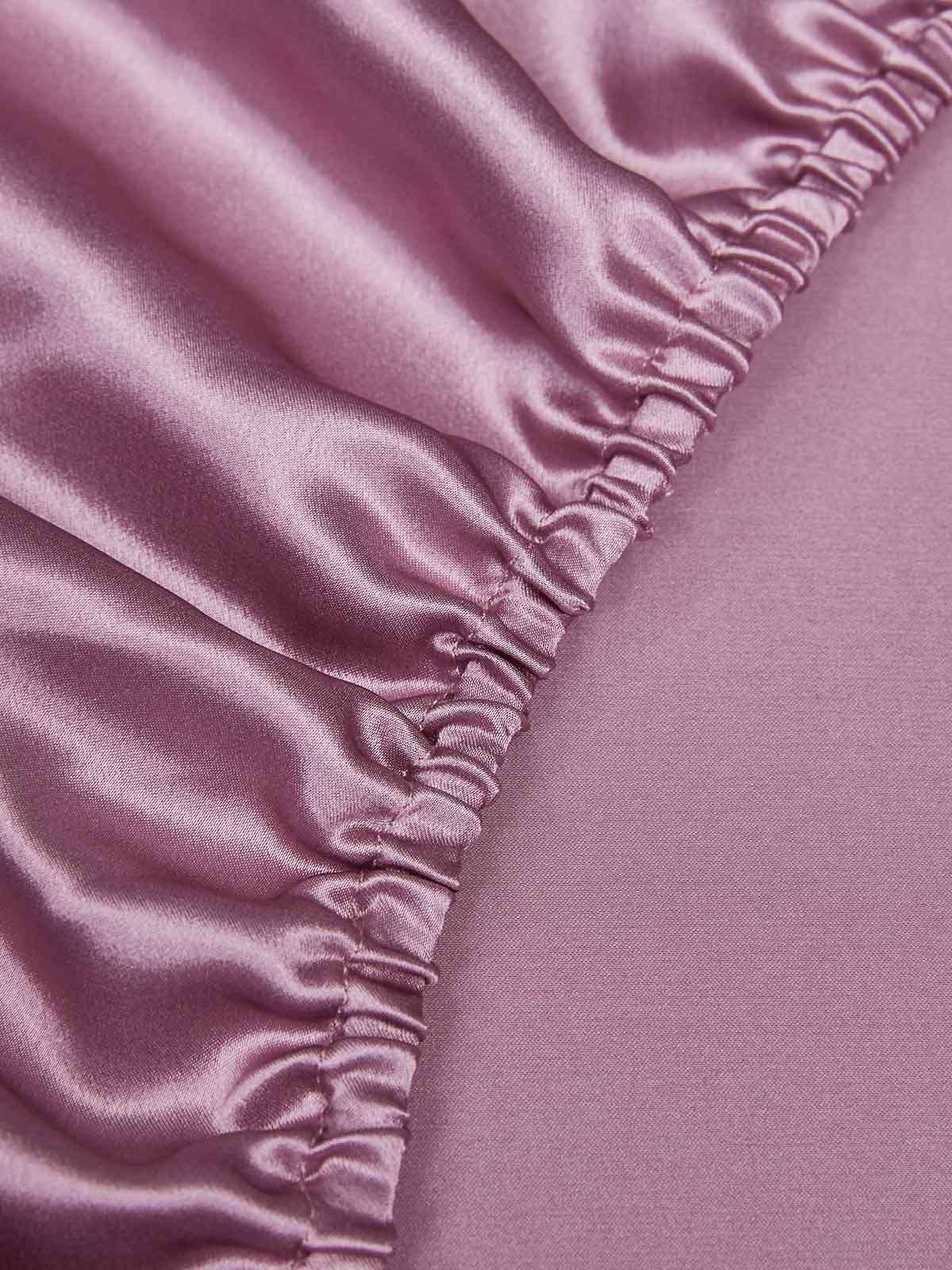 [Mauve Orkidé] SilkSilky-DK 22Momme Sheet 004