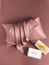 [Bleg Mauve] SilkSilky-DK 19Momme Pillowcase 006