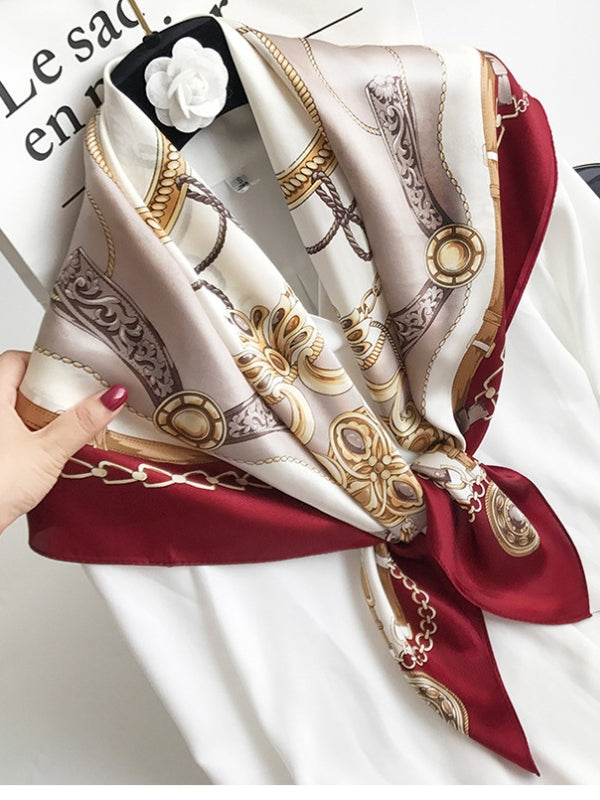 [P009] SilkSilky-DK Scarf 001,