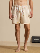 [Champagne] SilkSilky-DK 19Momme Mens Sleep Bottoms 001