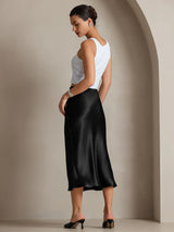 [Sort] SilkSilky-DK Nederdel 002