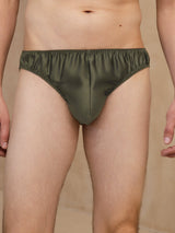 [Grøn] SilkSilky-DK Mens Underwear 003