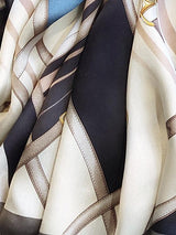 [P087] SilkSilky-DK Pure Silk Scarf 003