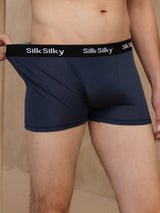 [Mørkeblå] SilkSilky-DK Mens Underwear 001