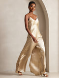 SilkSilky-DK-Pure-Silk-Sleeveless-V-Neck-Camisole-Top-Champagne-005