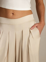 [Beige] SilkSilky-DK Damebukser 004