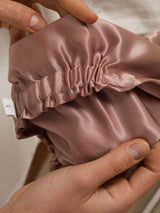 [Bleg Mauve] SilkSilky-DK Sovehætte 005