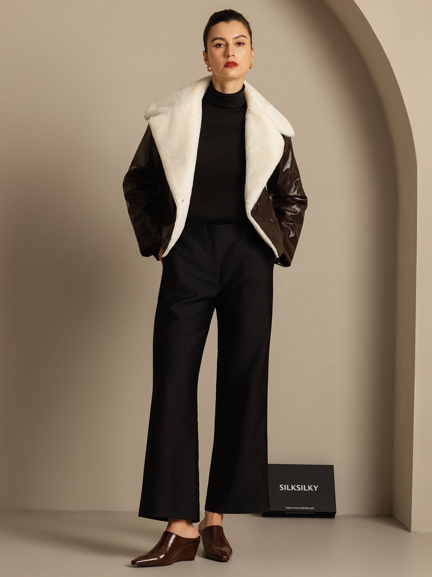 [Sort] SilkSilky-DK 32Momme Silke Womens Pants 006,