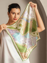 [P100] SilkSilky-DK Silke Scarf 005,