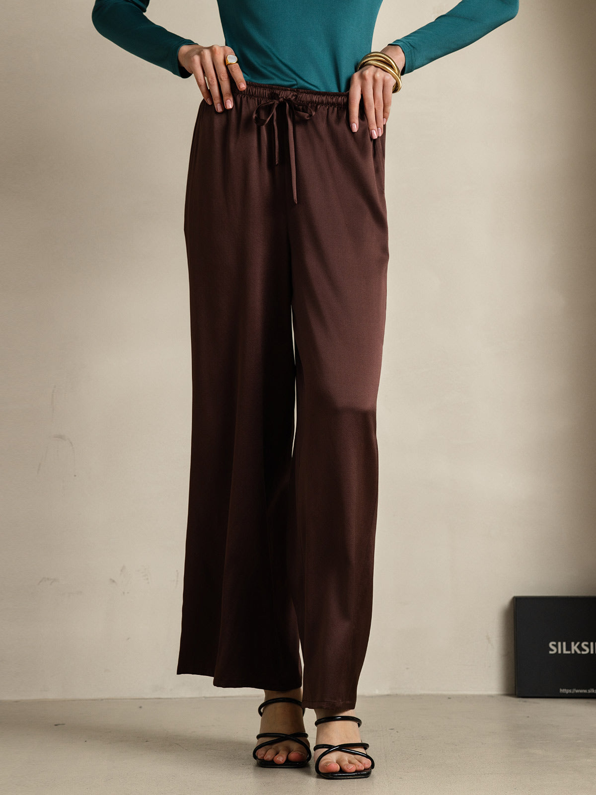 [Kaffe] SilkSilky-DK Womens Pants 004