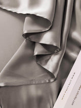 [Grå] SilkSilky-DK 22Momme Bedding Set 005,