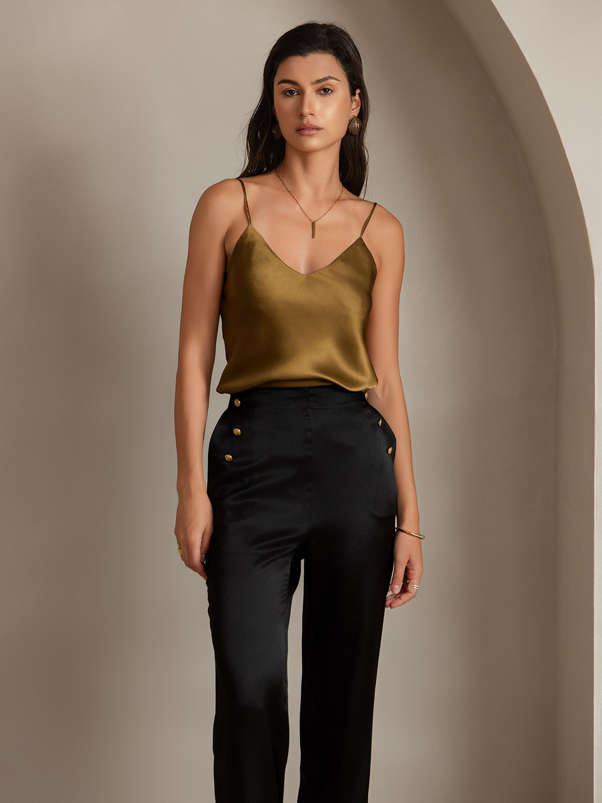 [Sort] SilkSilky-DK 19Momme Silke Womens Pants 006