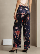 [Marine Blomster] SilkSilky-DK 19Momme Silke Womens Pants 002