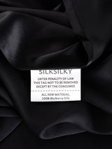 [Sort] SilkSilky-DK 25Momme Sengesæt 007