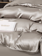 [Grå] SilkSilky-DK 22Momme Duvet Covers 003
