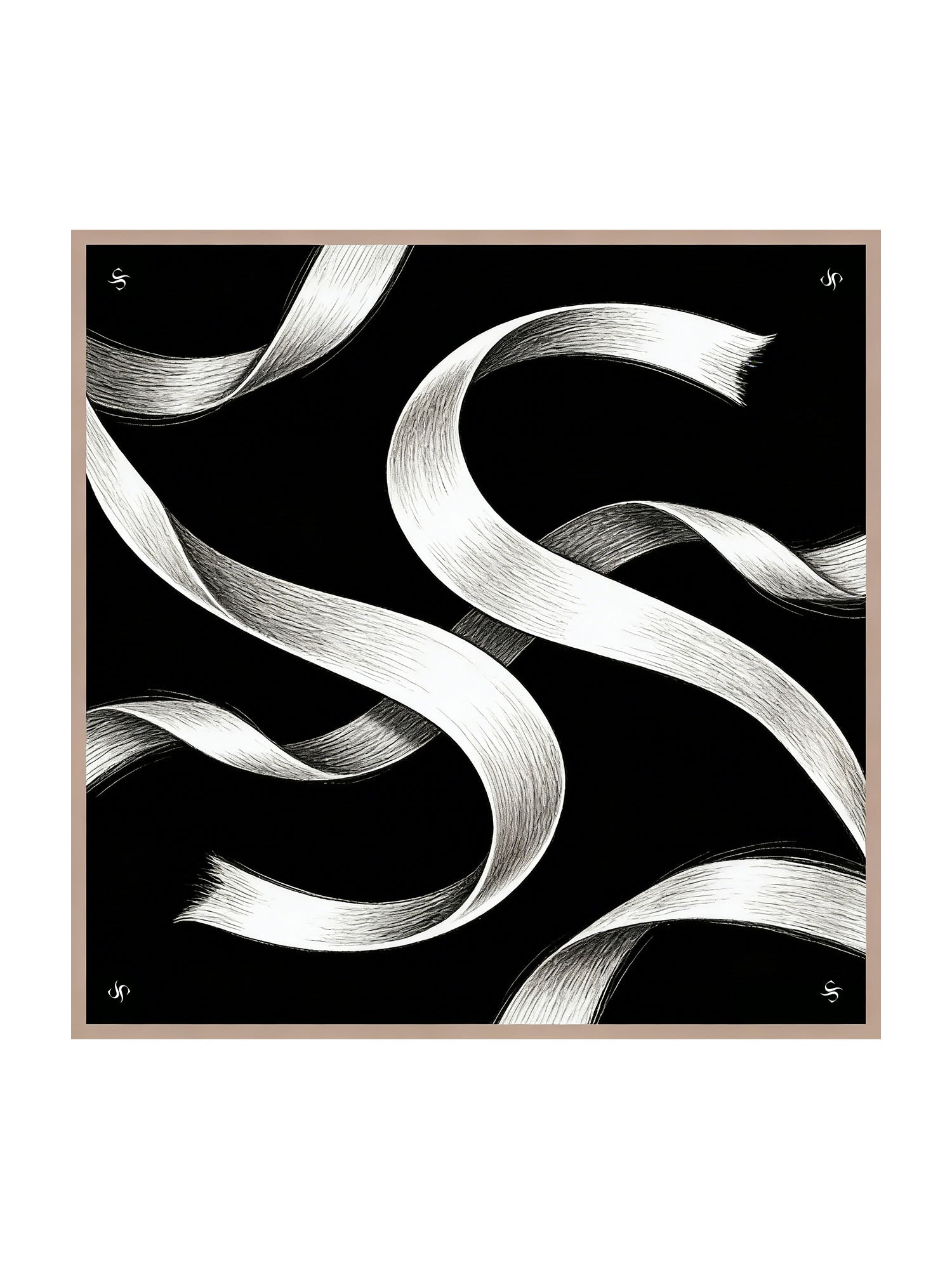 [P106] SilkSilky-DK Pure Silk Scarf 001