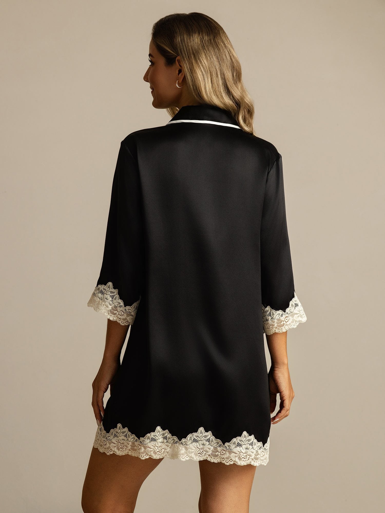 [Sort] SilkSilky-DK Silke Nightshirt 002