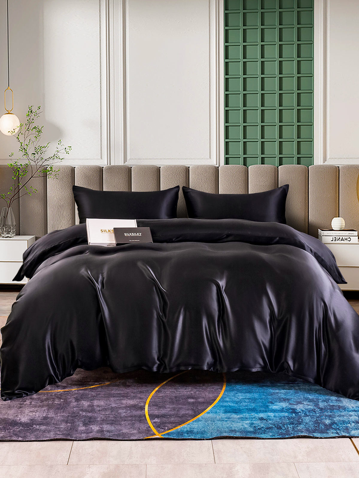 [Sort] SilkSilky-DK 25Momme Bedding Set 001