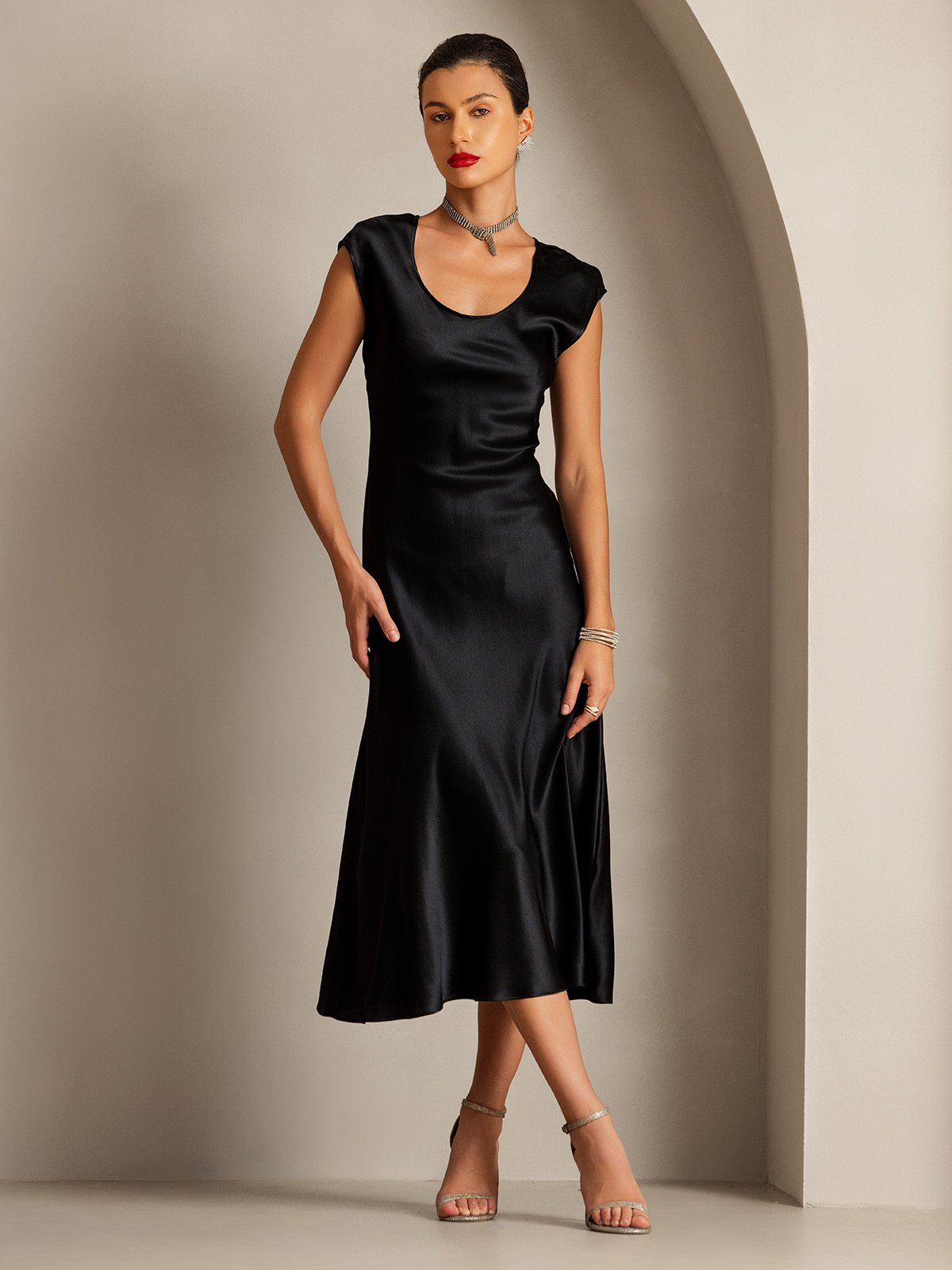 [Sort] SilkSilky-DK 19Momme Silke Dress 005