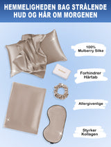 [Kaki] SilkSilky-DK 19Momme Pure Silk Pillowcase Set 002