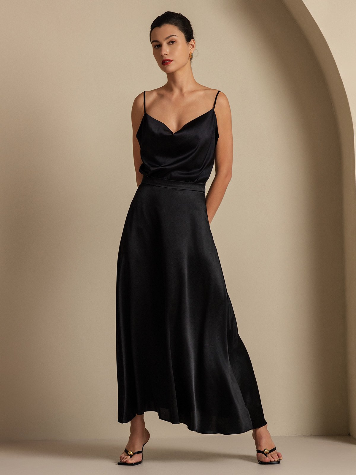 [Sort] SilkSilky-DK 19Momme Silke Womens Outfit Sets 008,