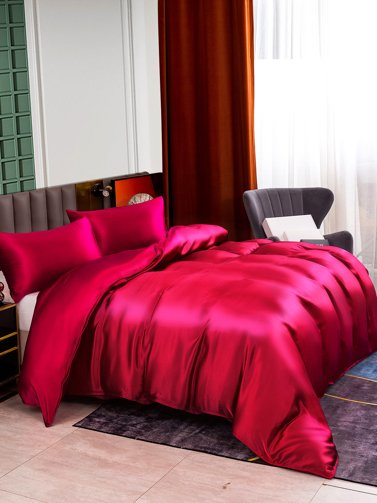 [Vin] SilkSilky-DK 25Momme Bedding Set 003
