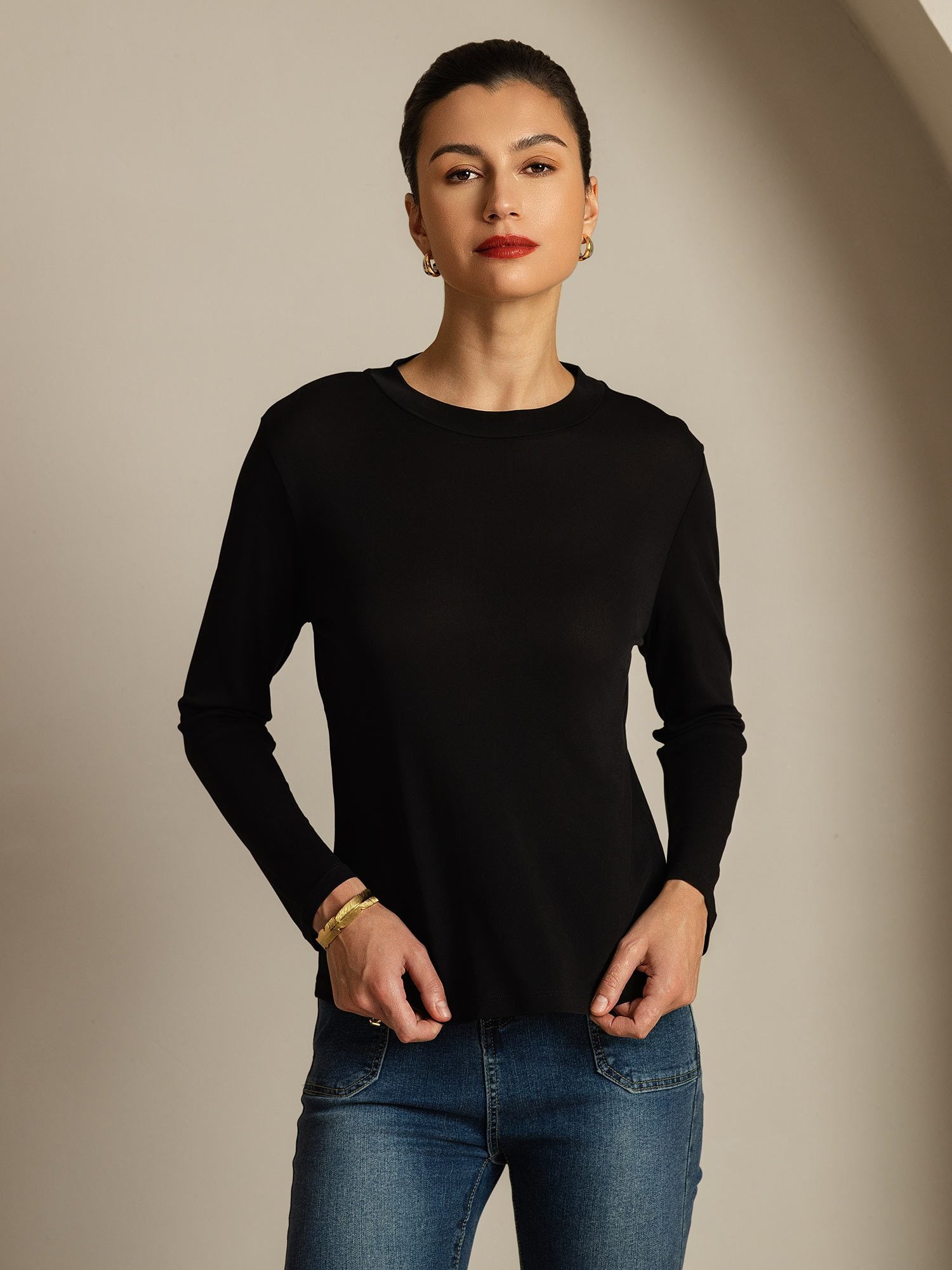 [Sort] SilkSilky-DK Silke Womens T-Shirt 007