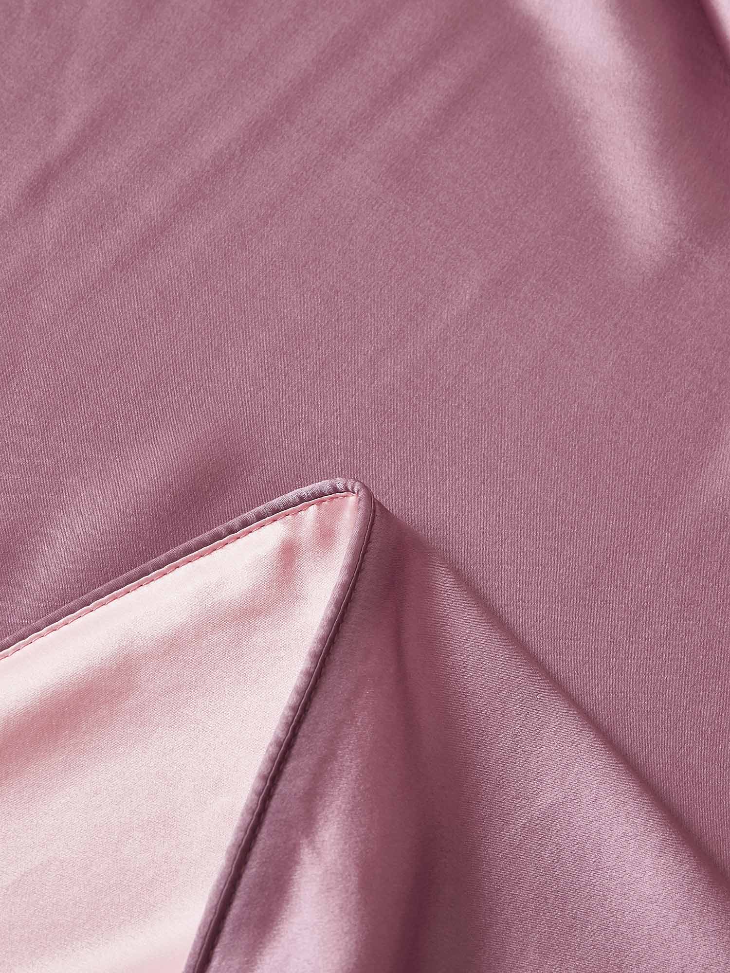 [BlegMauve+LysPink] SilkSilky-DK 19Momme Bedding Set 007,
