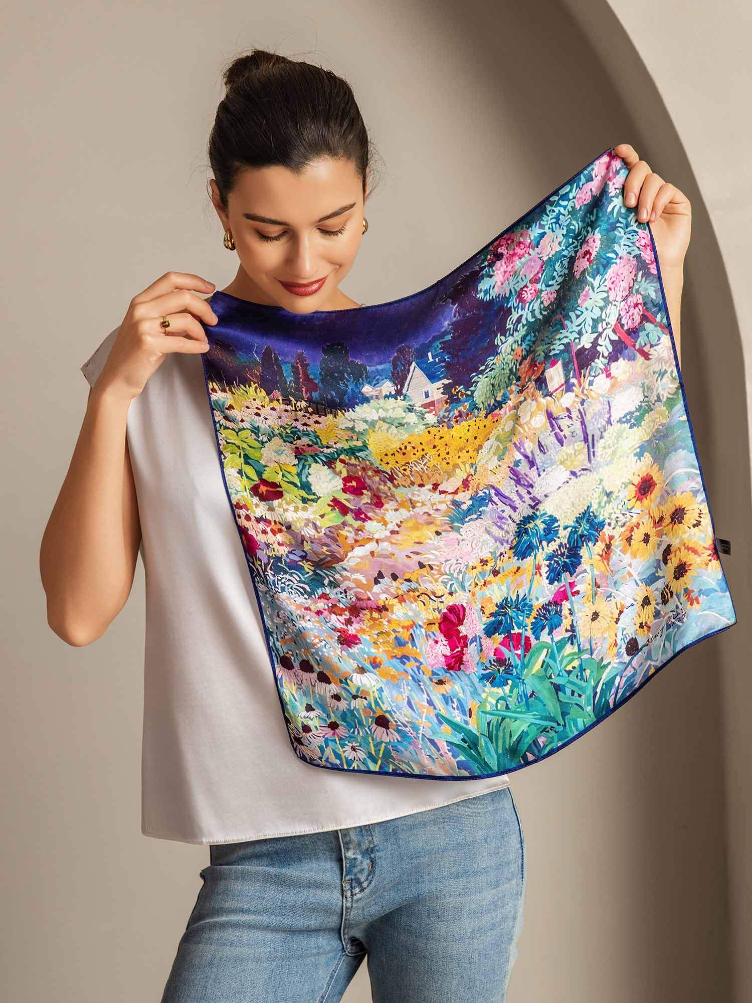 [P093] SilkSilky-DK Silke Scarf 004