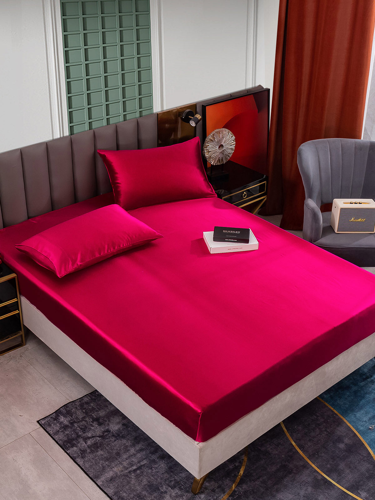 [Vin] SilkSilky-DK 25Momme Bedding Set 001