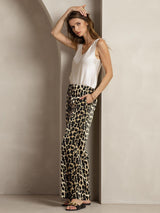 [Leopard] SilkSilky-DK 19Momme Silke Womens Pants 003,