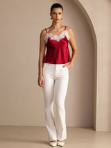 [Vin] SilkSilky-DK V Neck Camisole Top 006