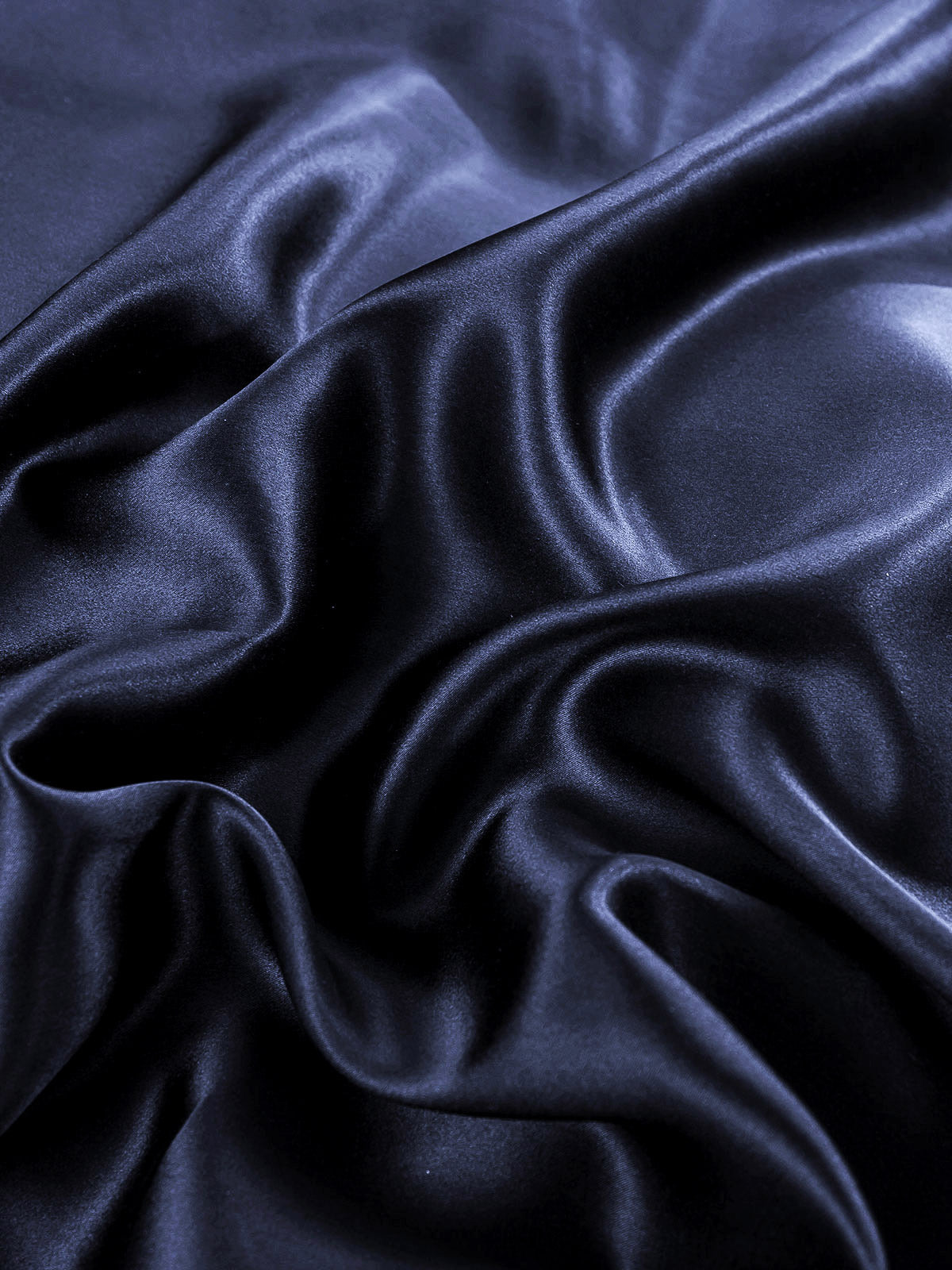 [Mørkeblå] SilkSilky-DK 25Momme Bedding Set 006