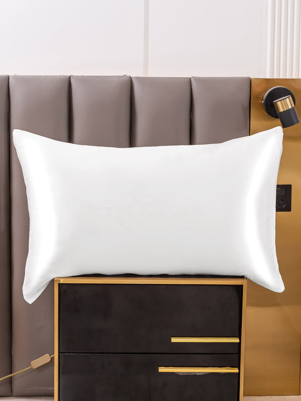 [Hvid] SilkSilky-DK 19Momme Pillowcase 001