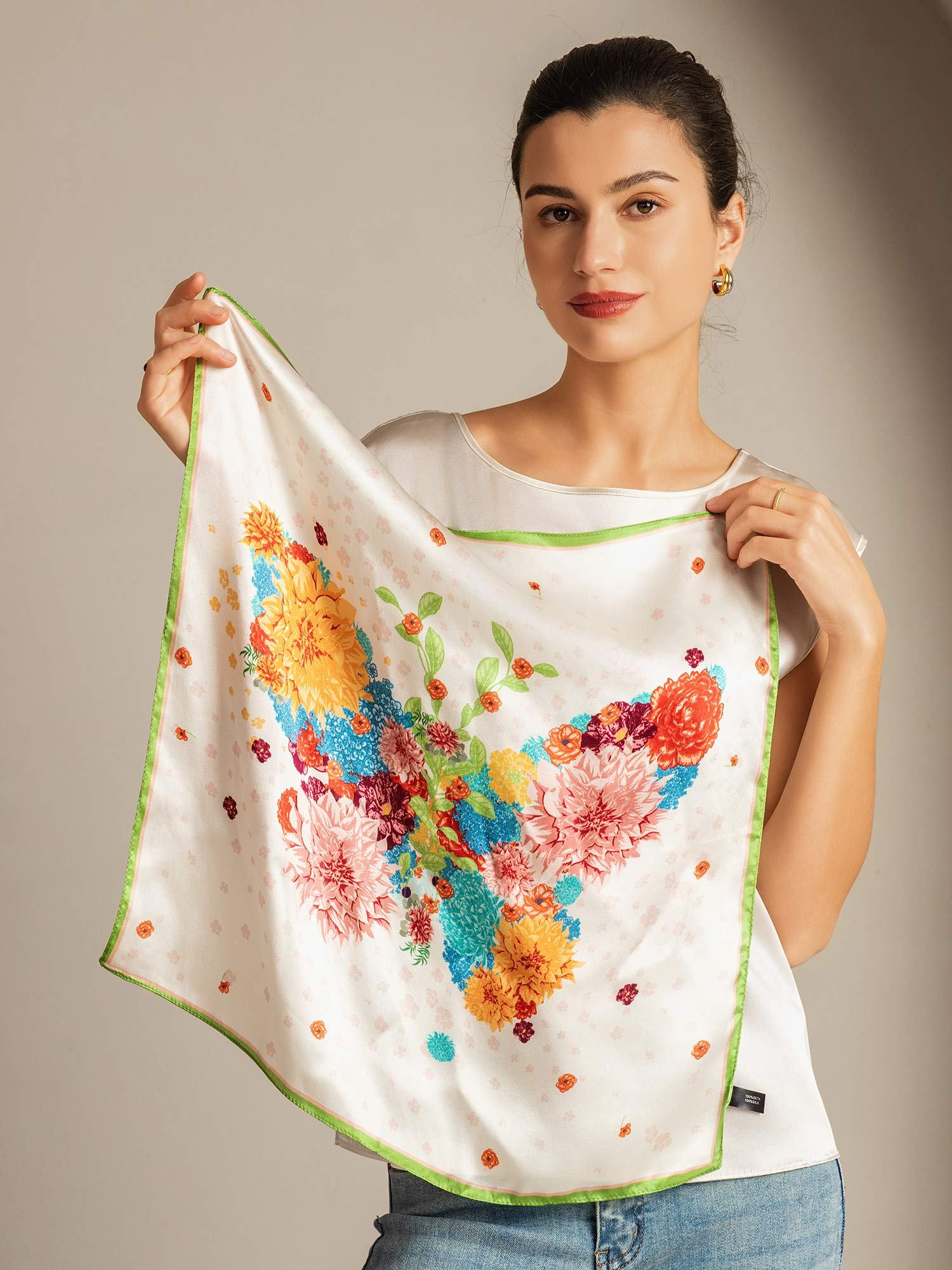 [P091] SilkSilky-DK Silke Scarf 002