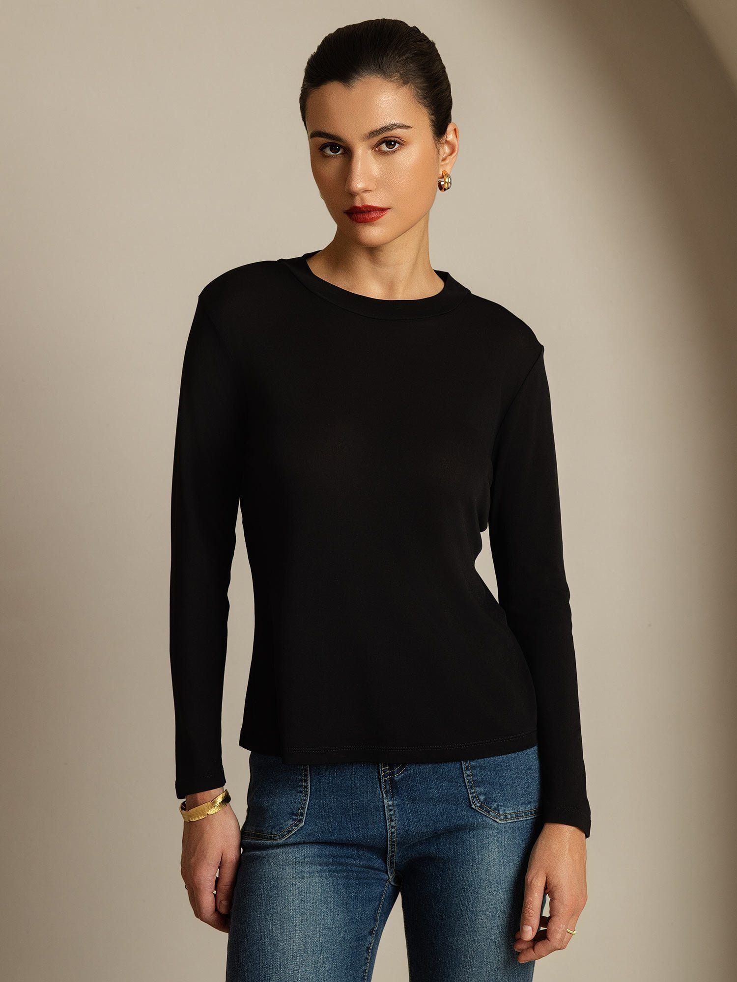 [Sort] SilkSilky-DK Silke Womens T-Shirt 001
