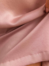 [Ferskenhud] SilkSilky-DK 19Momme Kort ærme Rund Hals Natkjole 005