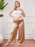 SilkSilky-DK-Pure-Silk-Plus-Size-Womens-Pants-Champagne-001