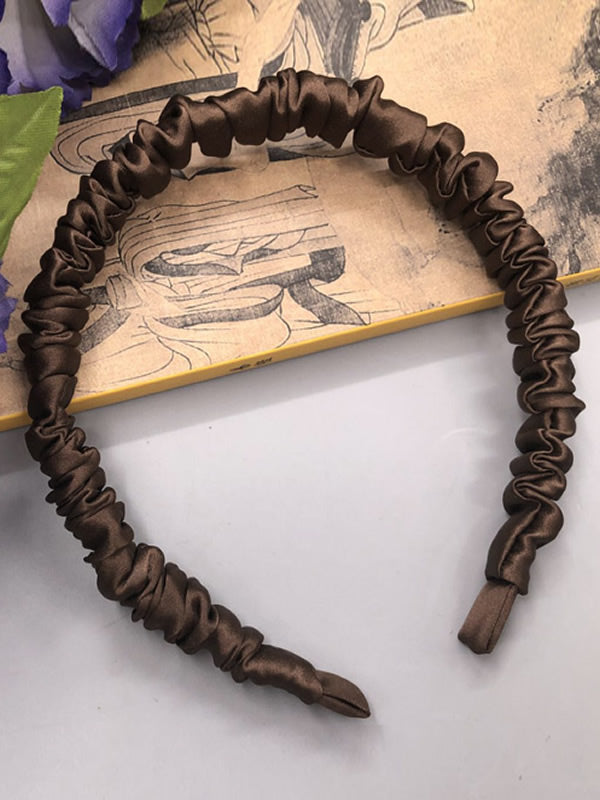 [Kaffe] SilkSilky-DK 19Momme Pure Silk Scrunchie 003