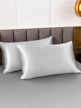 [Sølv] SilkSilky-DK 22Momme Pillowcase 001