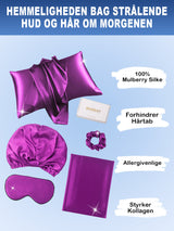 [Violet] SilkSilky-DK 19Momme Pure Silk Pillowcase Set 002