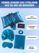 [Blågrøn] SilkSilky-DK 22Momme Pure Silk Pillowcase Set 002